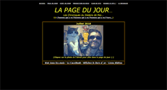 Desktop Screenshot of lapagedujour.net